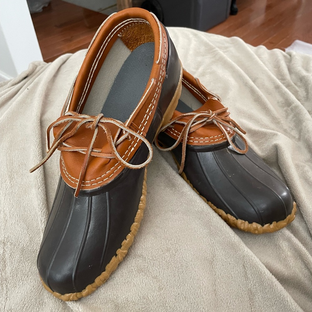 L.L. Bean MENS Bean Boots Rubber Moc